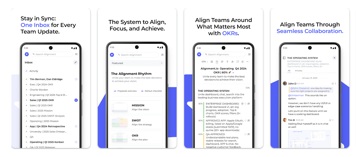 Alignment.io Android App Now Available