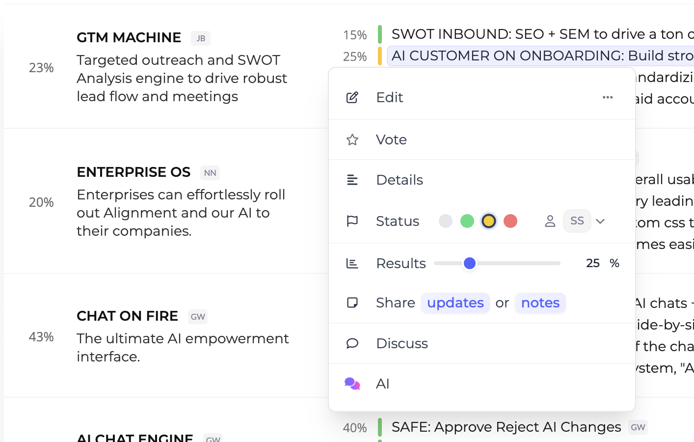 Faster, @AI, and More Connected: The Latest Alignment.io Release
