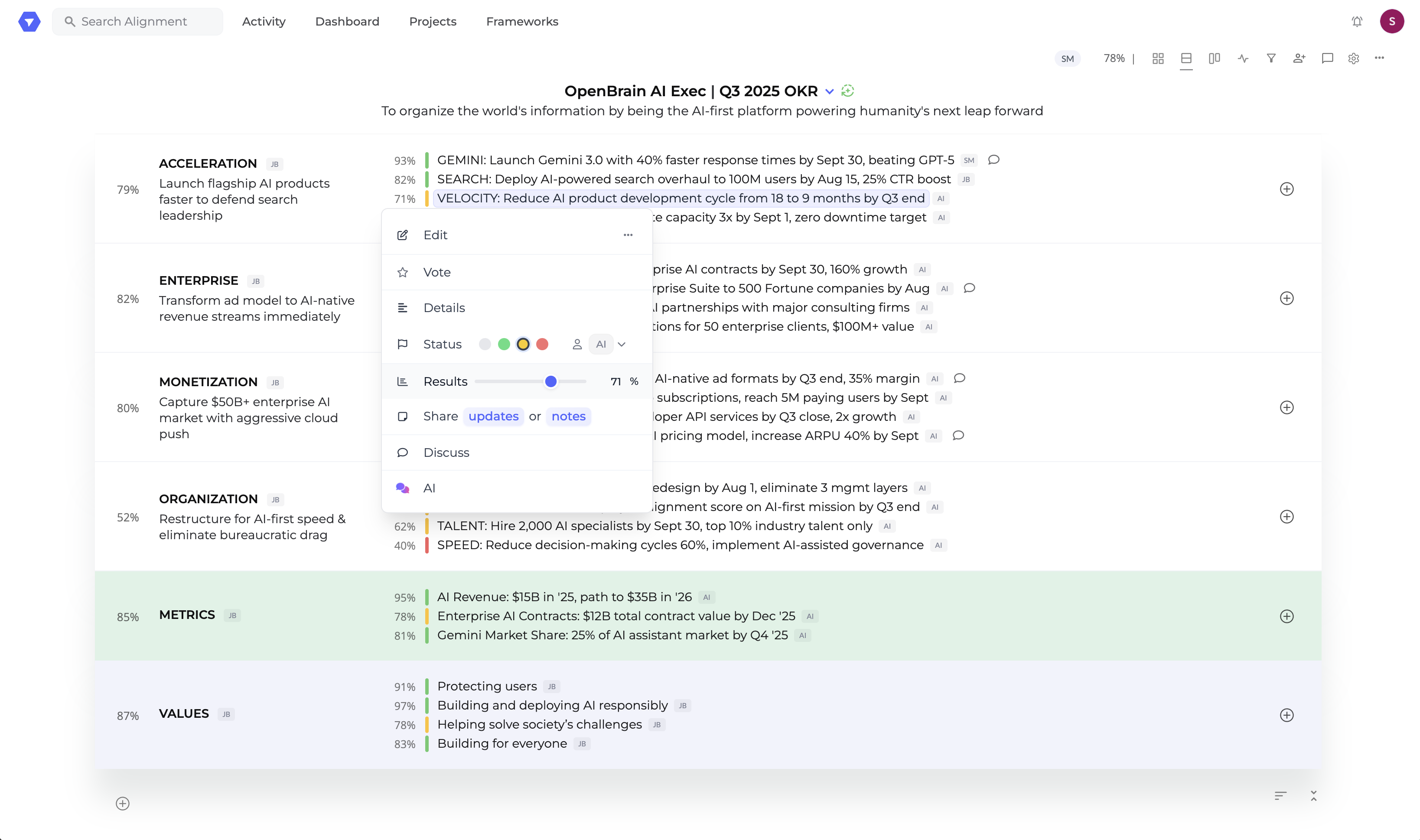 AI Coach - Strategy Context