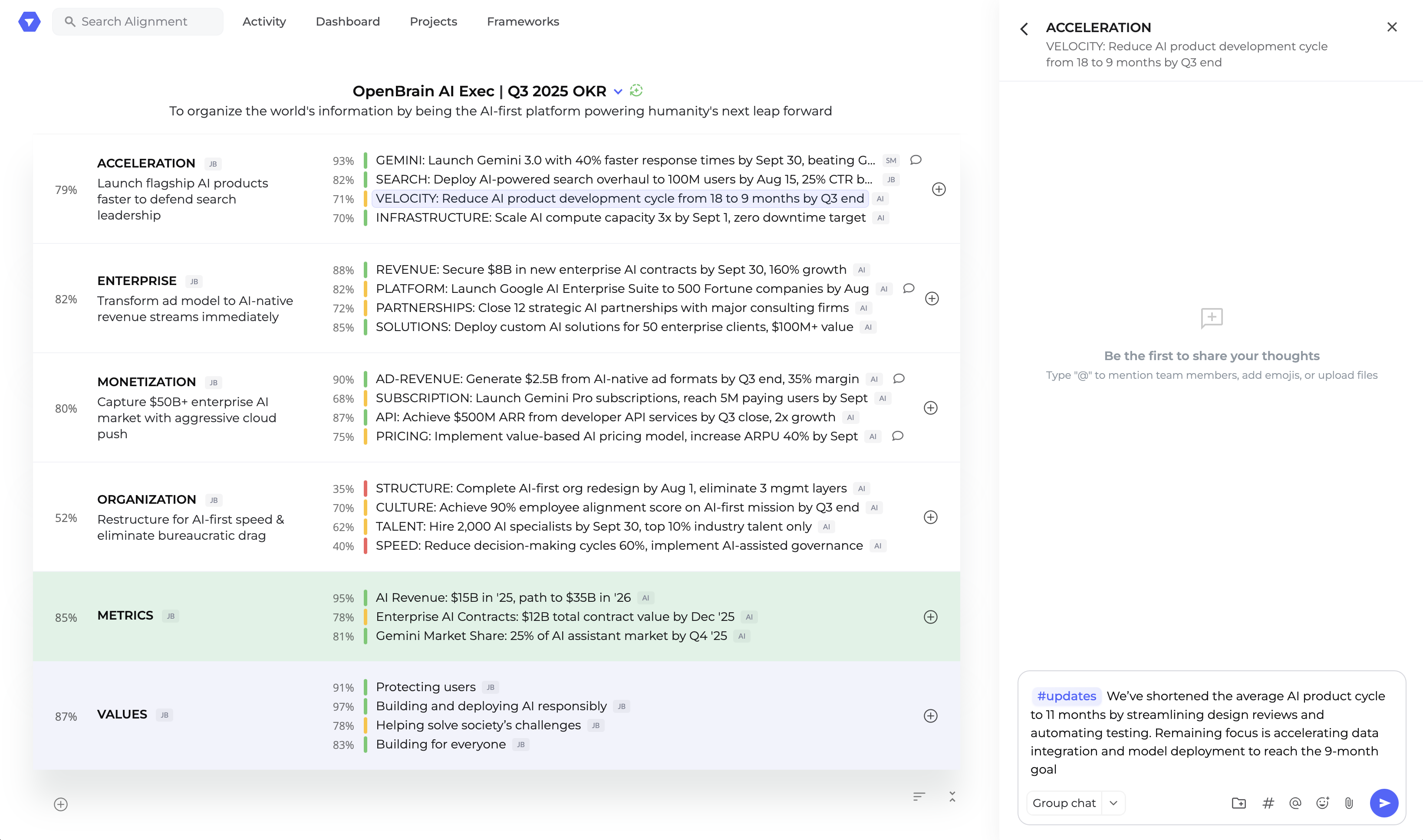 AI Coach - Goals Context